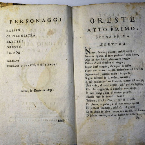 Tragedie Di Vittorio Alfieri Da Asti Volume Two used