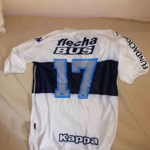 Sebastian Romero Gimnasia La Plata jersey used, match worn
