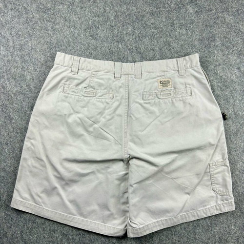 Columbia women's chino shorts used, size 16 EU46 XL XXL, beige