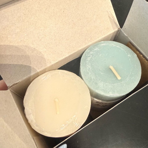 Scented candles new, forest and white birch aroma