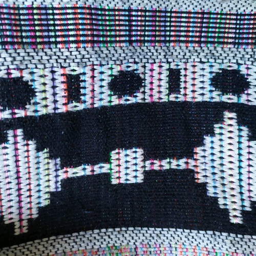 Pouch bag used, shoulder with beautiful details