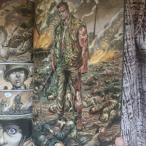 The Punisher Max Born comic book used, 2011 edition