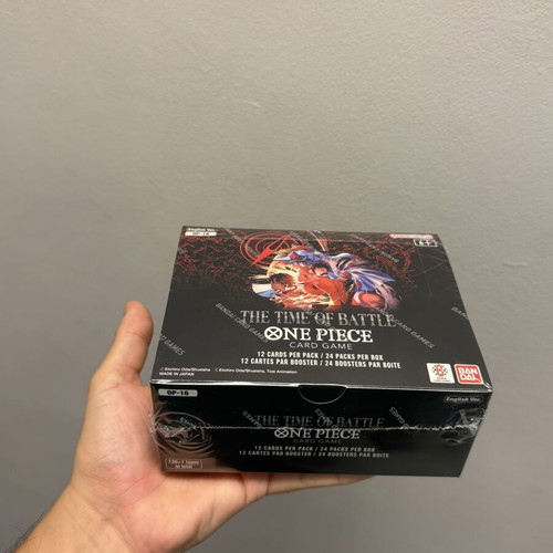 The Time of Battle Booster Box One Piece TCG new