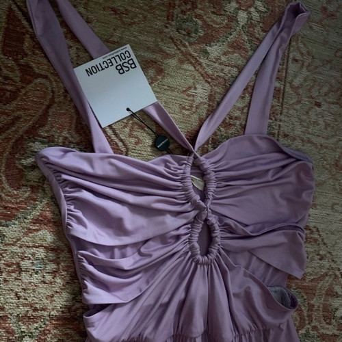 BSB dress new lilac, small-medium size, elastic fabric