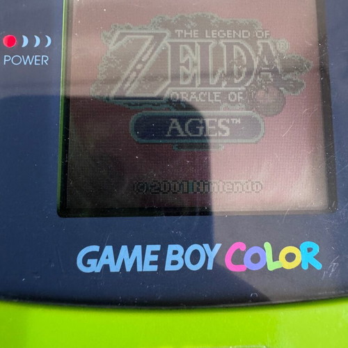 The Legend of Zelda Oracle of Ages Game Boy Color game