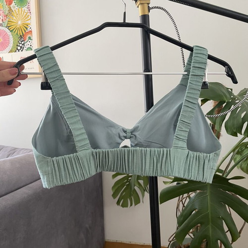 Mind Matter set shorts and bralette like new, green and turquoise