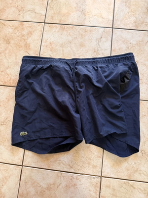 Ανδρικό μαγιό Lacoste XXL μεταχειρισμένο με σκίσιμο για επισκευή, σκούρο μπλε