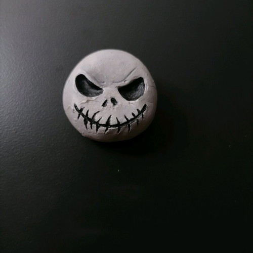 Jack Skellington magnets handmade, new, gypsum with acrylics