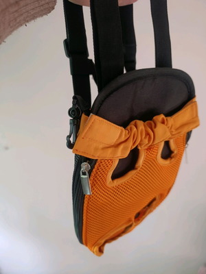 Dog backpack and socks new, size S