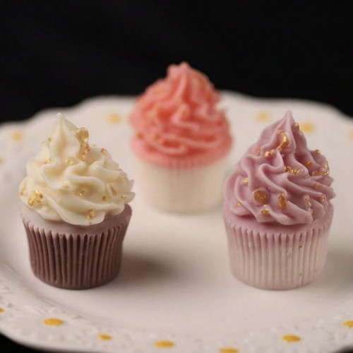 Silicone Cupcake Mold for Decorative Candle Soap DIY 7 cm