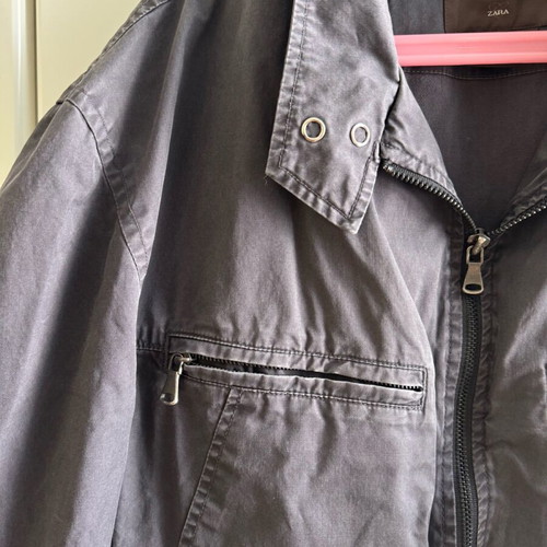 Men's light jacket Zara used, size Large, blue