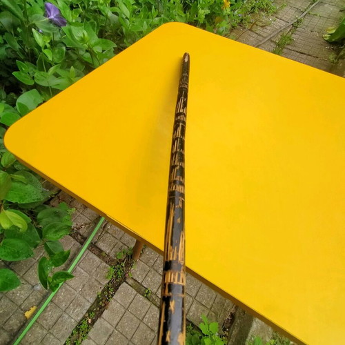 Decorative wooden mini walking stick used