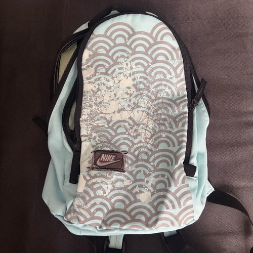 Vintage Nike backpack in sky blue like new