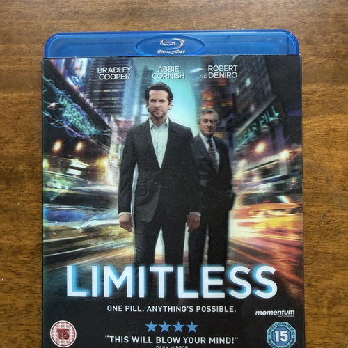 Limitless Blu-Ray like new, English subtitles