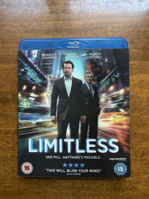 Limitless Blu-Ray σαν καινούργιο, αγγλικοί υπότιτλοι