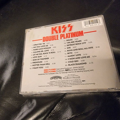 KISS Double Platinum CD used, rock