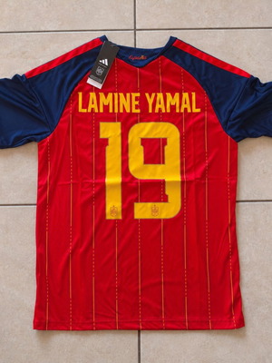 Adidas Spain Home Jersey μέγεθος S Lamine Yamal καινούργιο επίσημο αντίγραφο