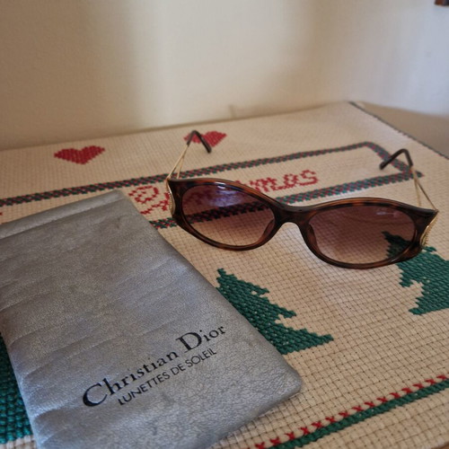Christian Dior sunglasses like new, brown and gold