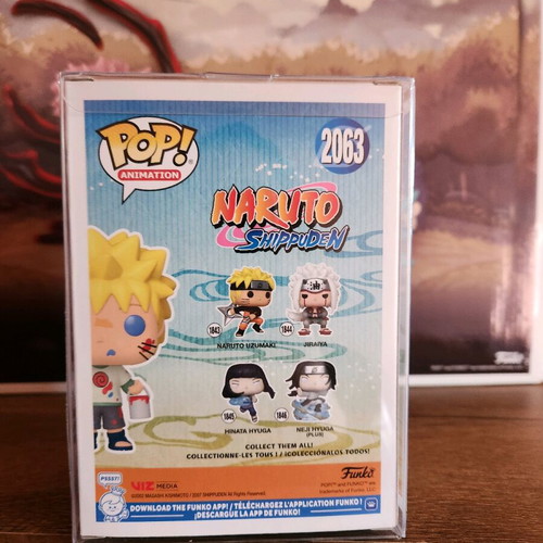Funko Pop Naruto Uzumaki new, limited edition 9500 pcs #2063 with protector