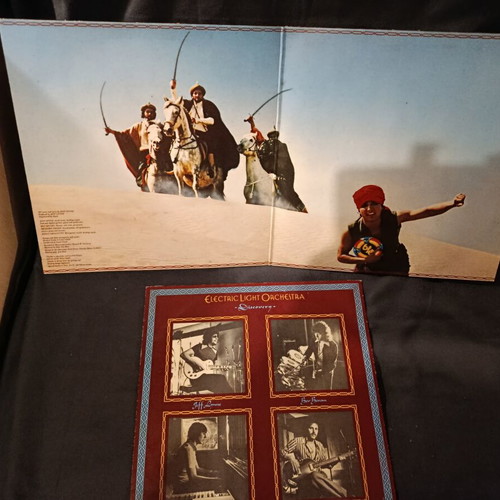 Discovery vinyl LP album used by Electric Light Orchestra