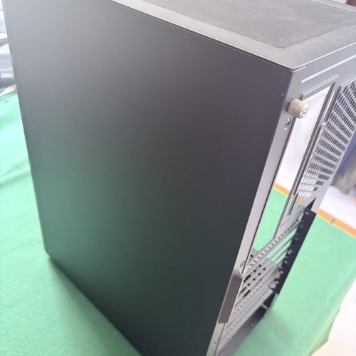 PC case midi tower with glass side panel