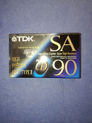 Κασέτα ήχου TDK SA90 σφραγισμένη