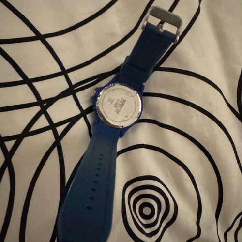Time2U Color wristwatch blue used, Quartz, 10 ATM