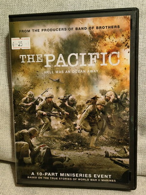 The Pacific DVD used, HBO miniseries with Greek subtitles