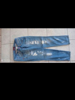 Rossodisera denim pants used, size L / 40 / 12