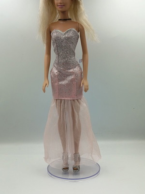 Barbie outfit 2015 fashionistas set, used, evening dress and shoes