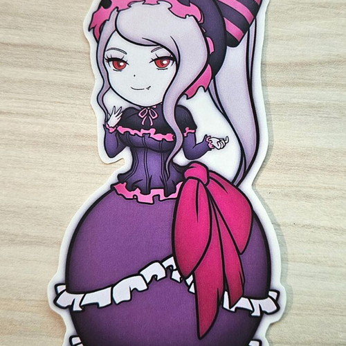 Overlord Shalltear Bloodfallen handmade sticker made to order