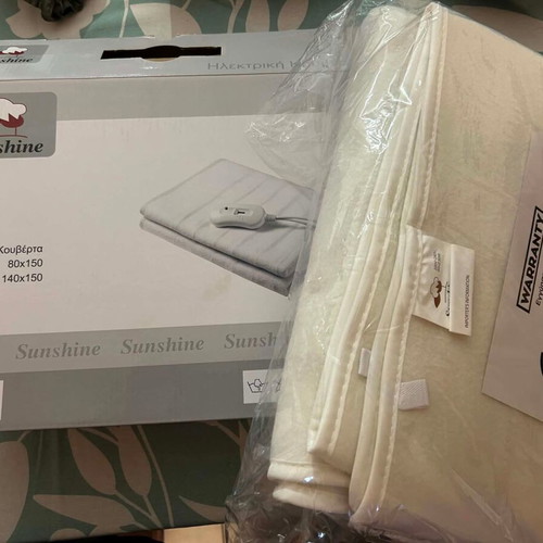 Sunshine electric blanket 50W, washable