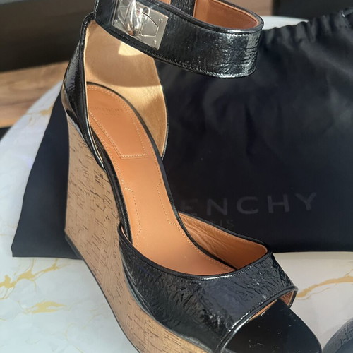 Givenchy platform sandals, black