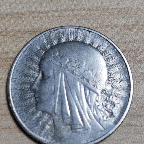 Poland 5 zlotych 1933 silver coin used