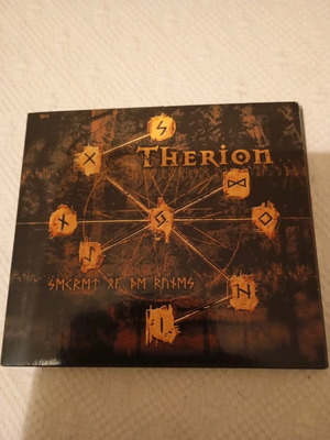 Therion Secret Of The Runes CD like new, metal, 2001 with all inserts