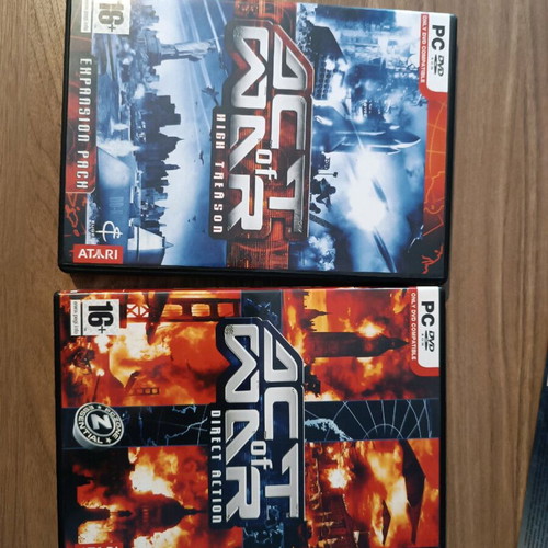 Act of War Gold Edition PC game like new