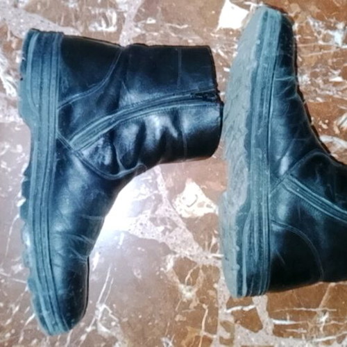 Boxer boots used, size 43, black