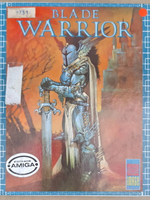 Blade Warrior Amiga game used, complete in box