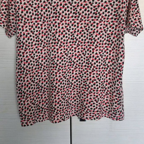 Women's blouse polka dot pattern used, size L