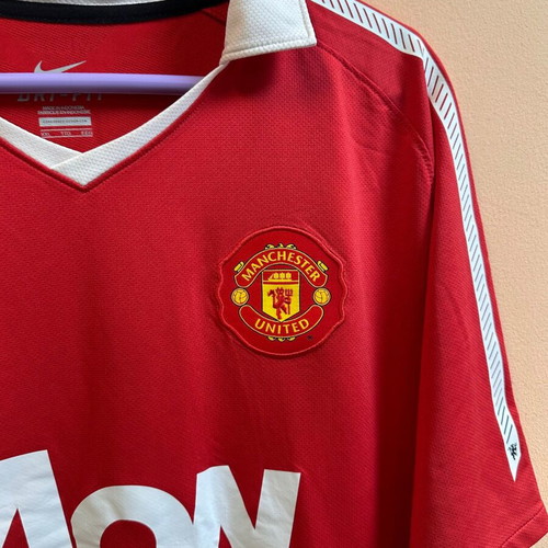 Manchester United 2011-12 Home Shirt Nike Aon Jersey like new, size 2XL