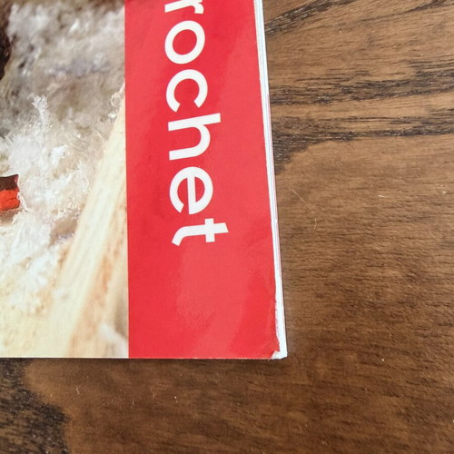 Crochet knitting book like new