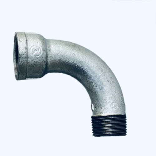 Galvanized 1 1/4 inch male-female pipe elbow, Japan