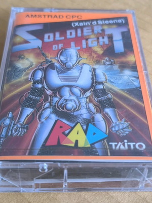 Soldier Of Light Amstrad Cassette sealed, new