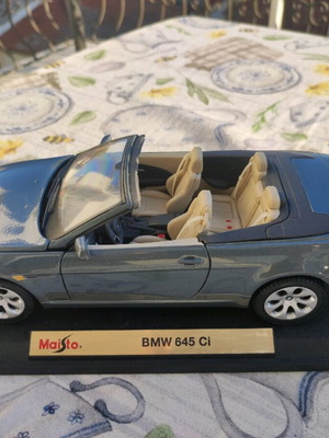 BMW 645 ci μινιατούρα 1/18 σαν καινούργιο, Maisto special edition