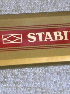 Stabilo Swan Tin Box with 12 Pencils New German Vintage