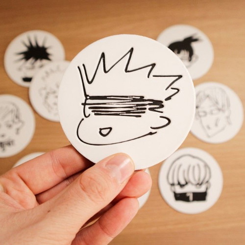 Jujutsu Kaisen coasters 10 pieces new with 3D printed PLA+