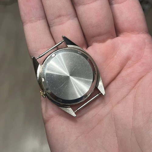 Datejust two tone Swiss made vintage quartz watch used