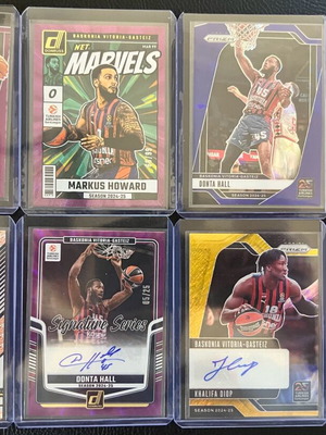 Baskonia Basketball Cards new, prizm and donruss autos