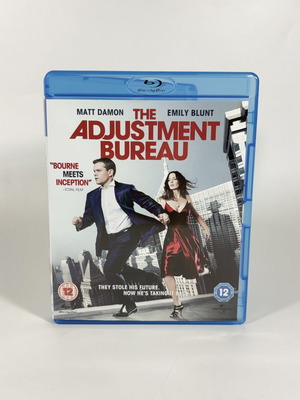 The Adjustment Bureau Blu-ray like new with English subtitles
