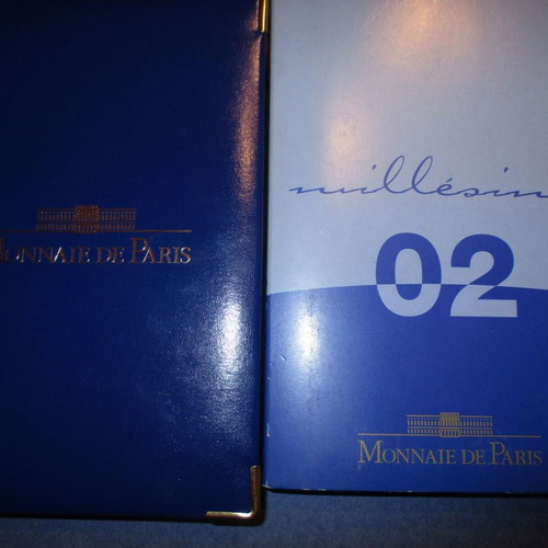 France 2002 euro proof set like new